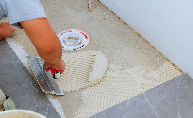 MC em argamassas de construção