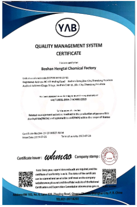 Documento de certificação