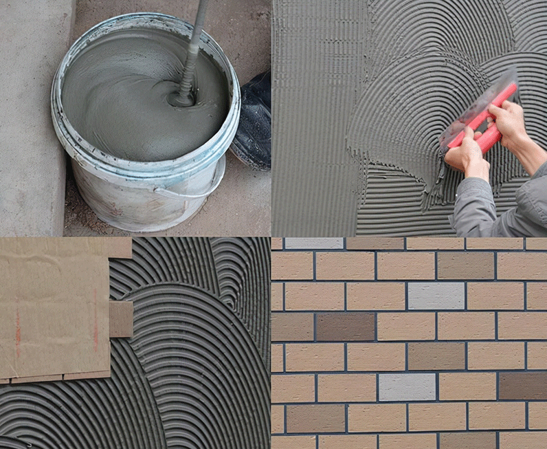 RDP in waterproof mortars